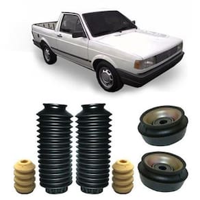 Kit coxim batente coifa dianteiro saveiro quadrada 1993 1994