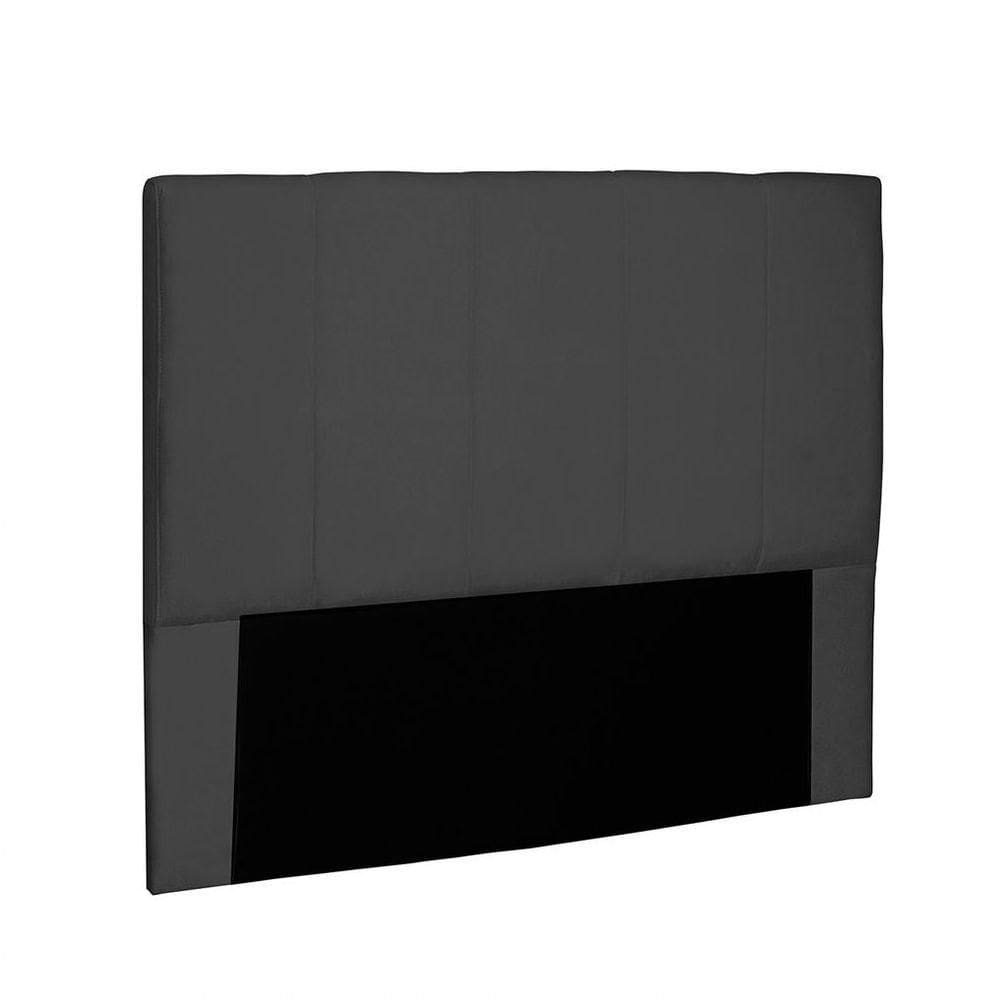 Cabeceira Arizona Cama Box Casal 140 Cm Preto