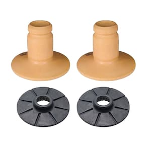 Kit batente + calço de mola traseiro gm astra 2009 2010 2011