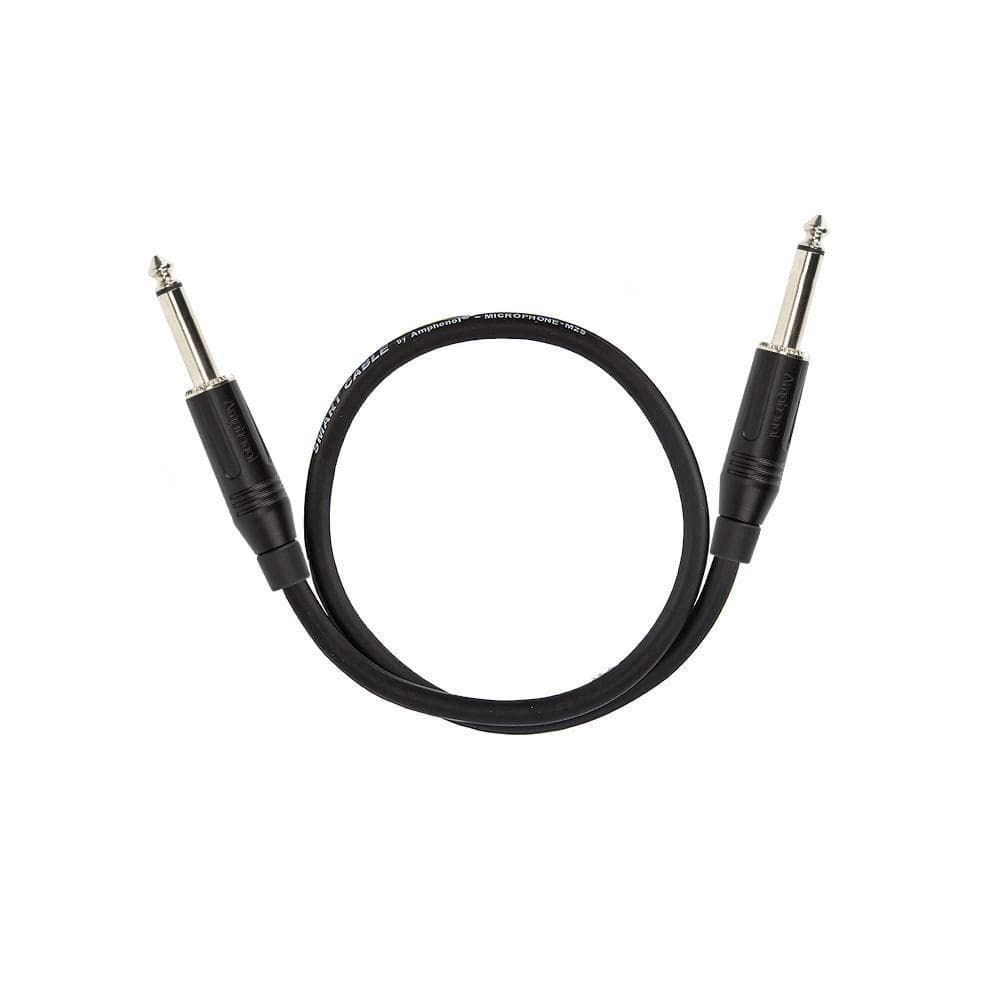 Cabo p10 x p10, black acpm-gb, mono - amphenol 50cm