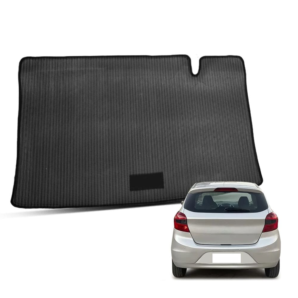 Tapete Porta Malas para Ka Hatch 2015 a 2021 Borracha Pvc