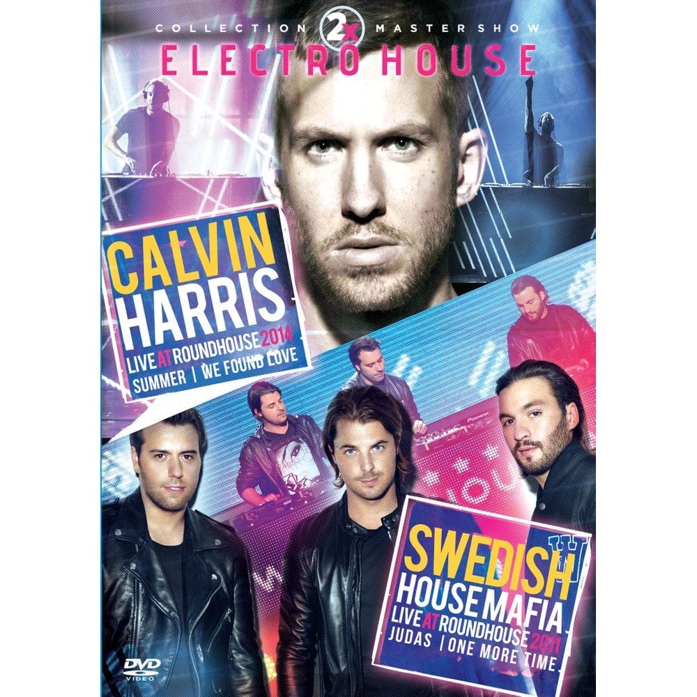 Dvd 2x electro house calvin harris e swedish house mafia