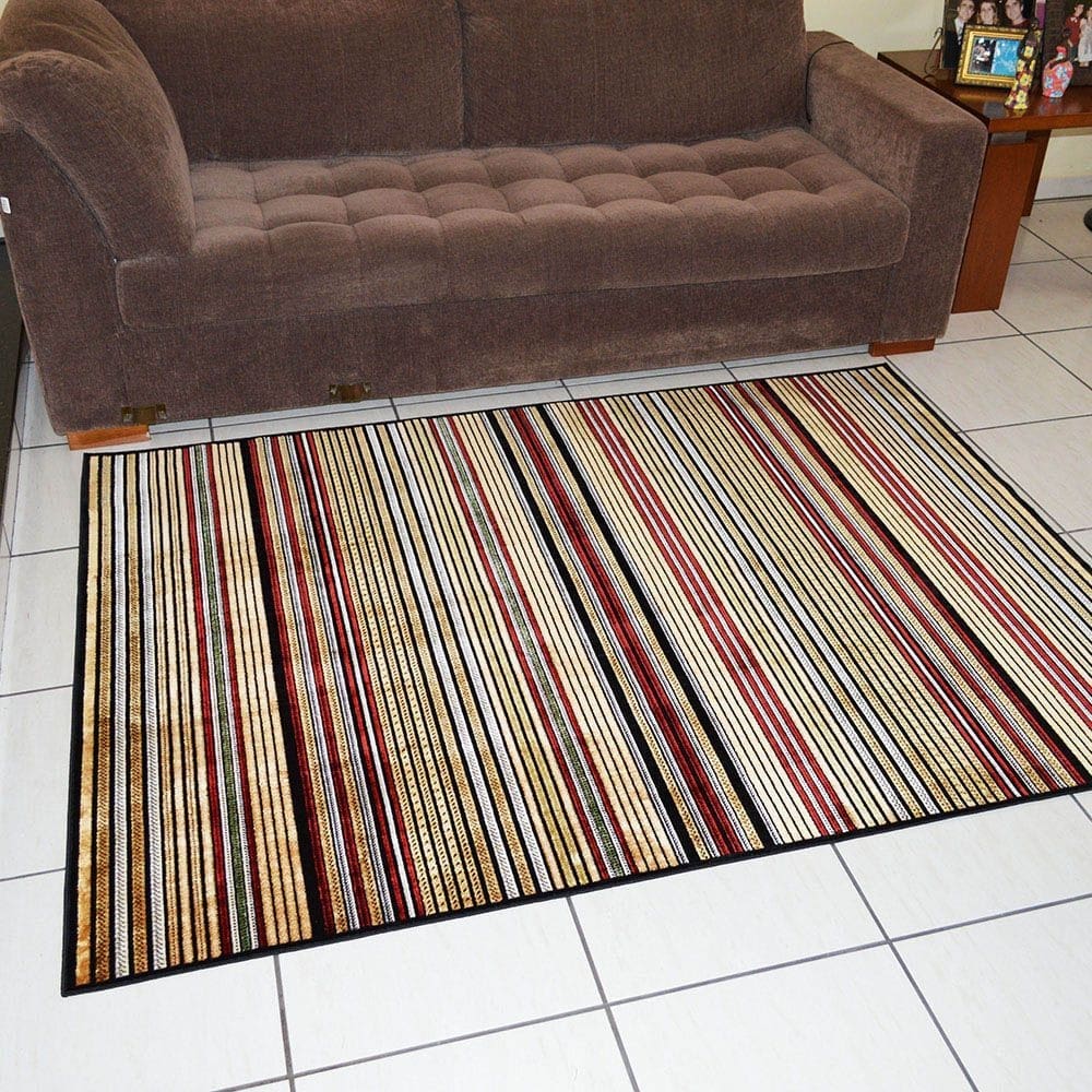 Tapete Veludo Marbella Kilim Vitral 1 200 x 300 cm - Rayza