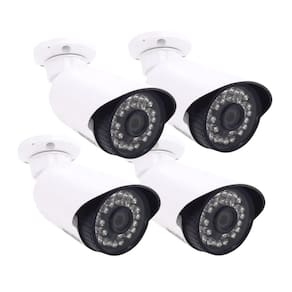 Kit 4 câmeras bullet 6146 ahd -1280p1.3mp 36 leds- 3.6mm p