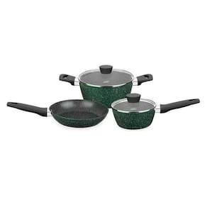 Conjunto de Panelas Carmela Garden 3 Peças MTA