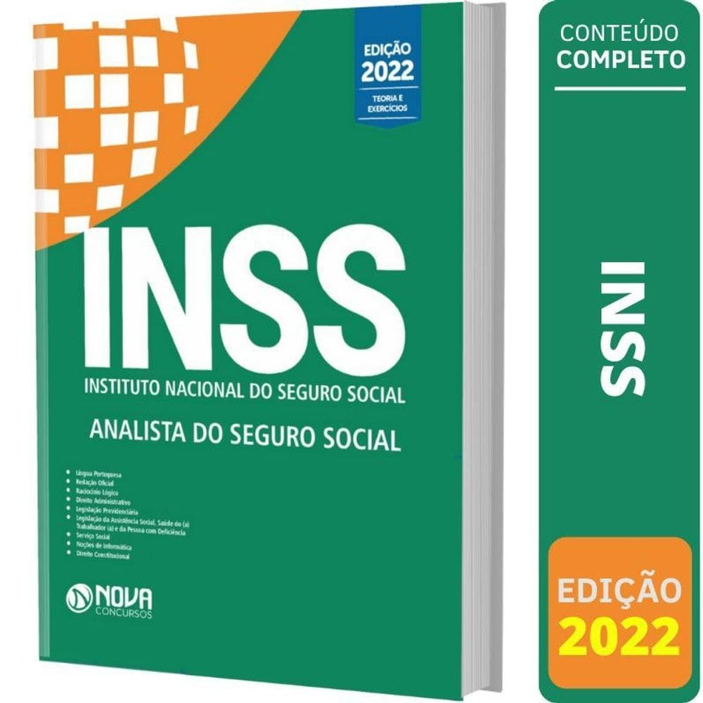 Apostila concurso inss - analista do seguro social
