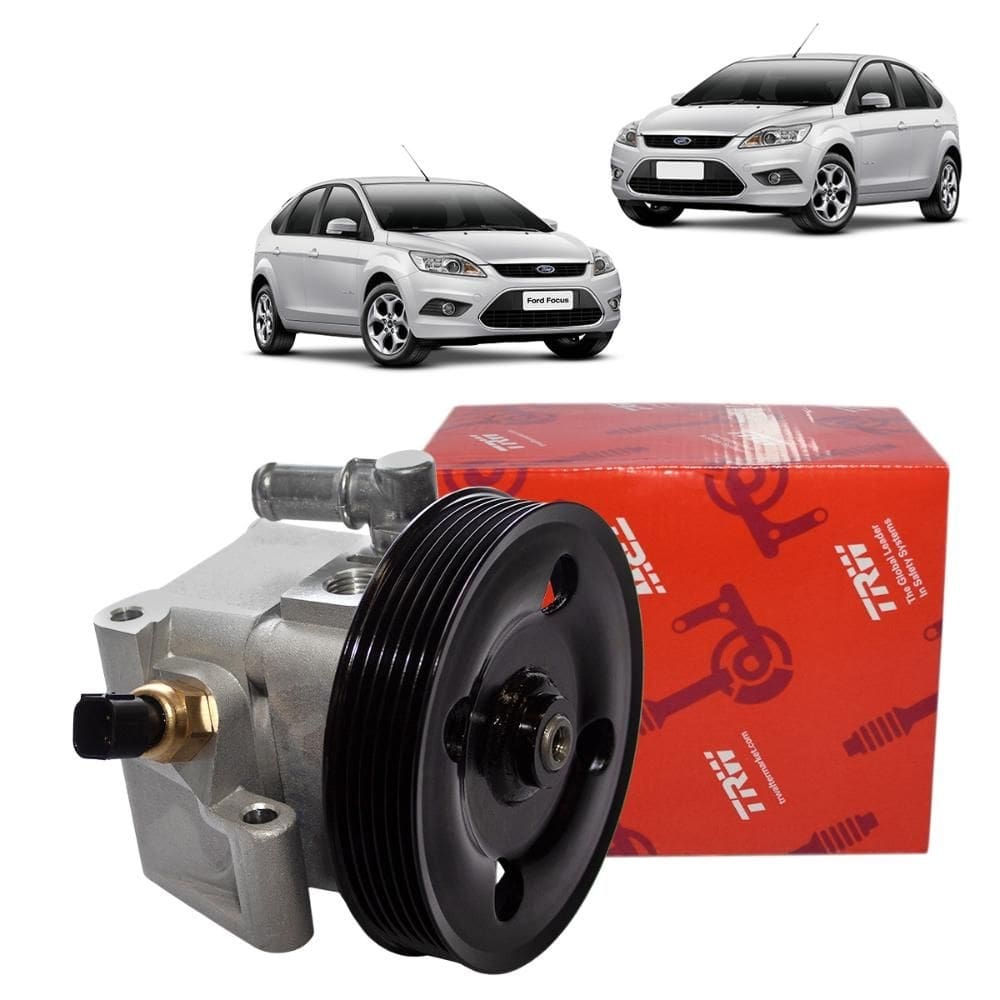 Bomba Hd Trw Ford Novo Focus 1.6 16V Ate 09/2011 C/ Sensor Ld- Somente Motor Sigma-C/Polia 6Pk - Dl