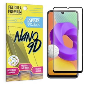 Película galaxy m22 premium nano 9d - armyshield