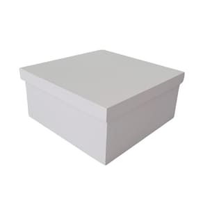 Kit Com 12un De Caixa 100% Mdf (19x19x09) Branco