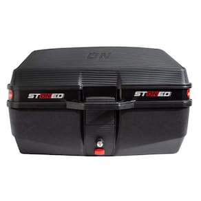 Bau Moto Bauleto Stoned 52 Litros C/ Base Universal Traseiro