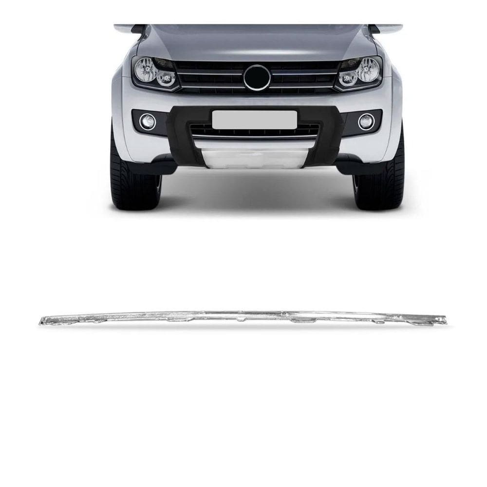 Friso da grade amarok cromado 10 11 12 13 14 superior