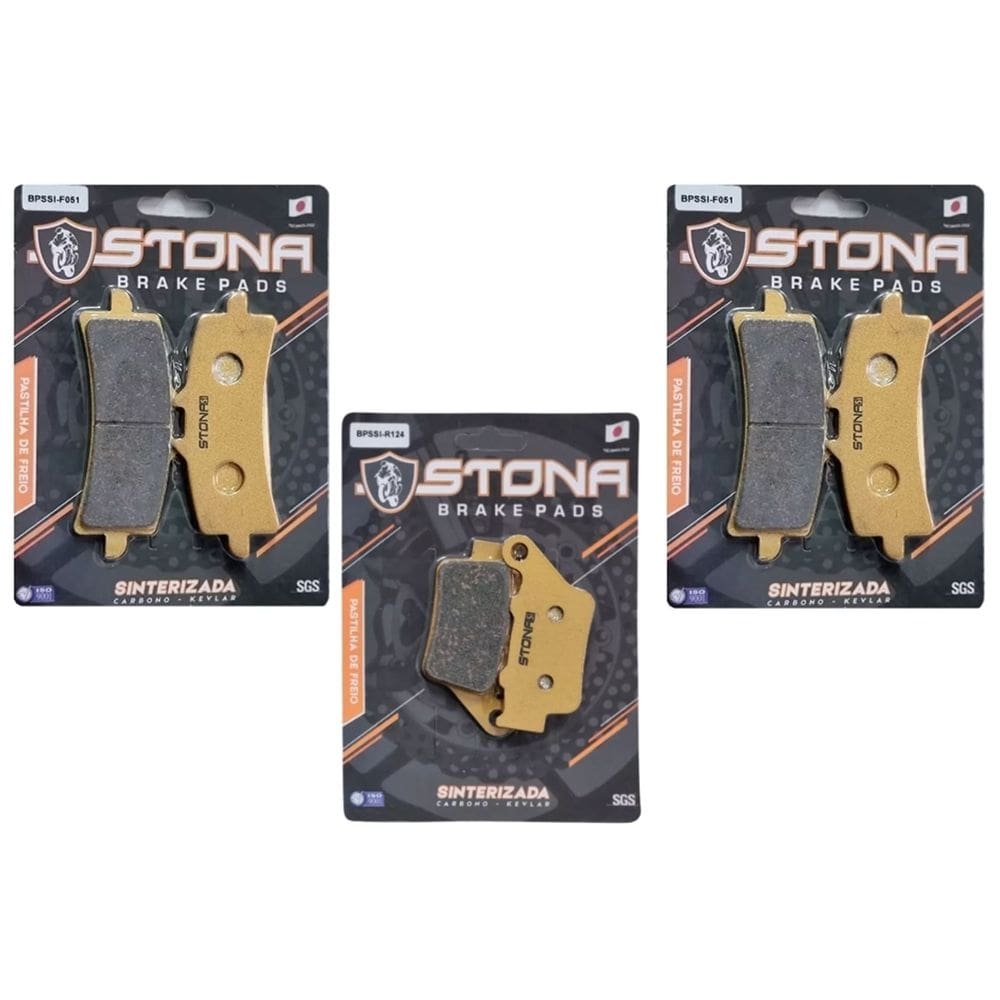 Kit Pastilha Freio Stona D+T Ktm Duke 890 R ano 2020.