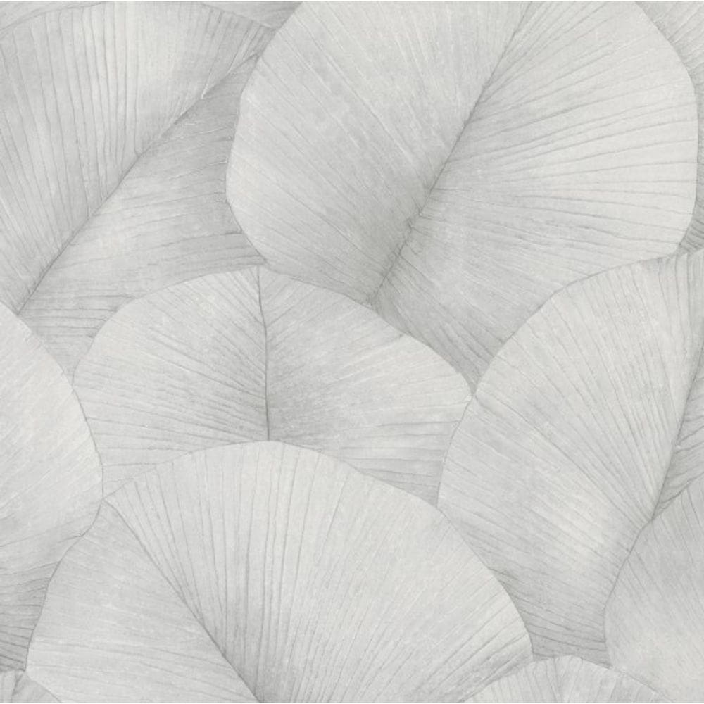 Papel de Parede Sheilas Folhagem Cinza 34509