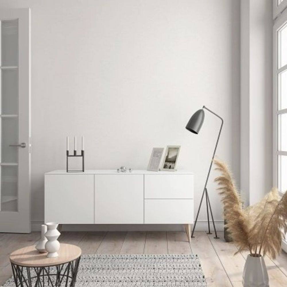 Papel de Parede Sheilas Textura Branco 32441