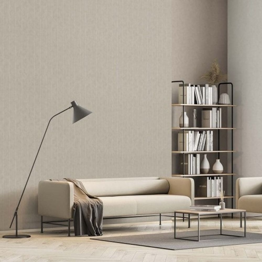 Papel de Parede Sheilas Listrado Marrom 34406