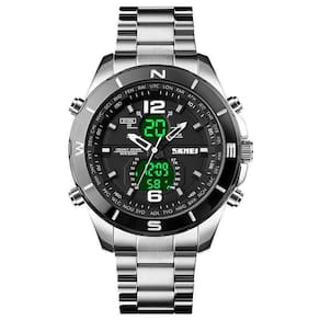 Relógio masculino esportivo skmei 1670 anadigi luxo