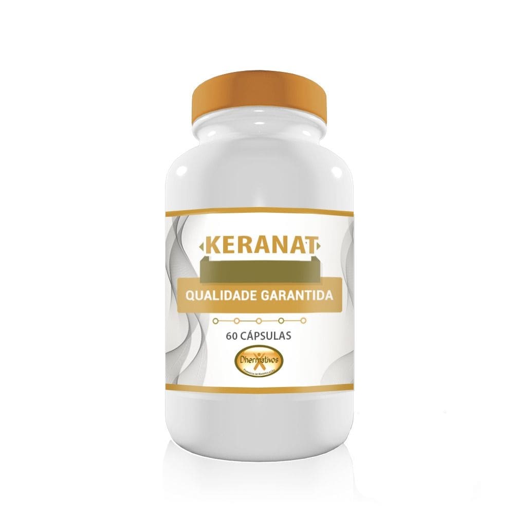 Keranat 150mg 60 Cápsulas Crescimento Capilar
