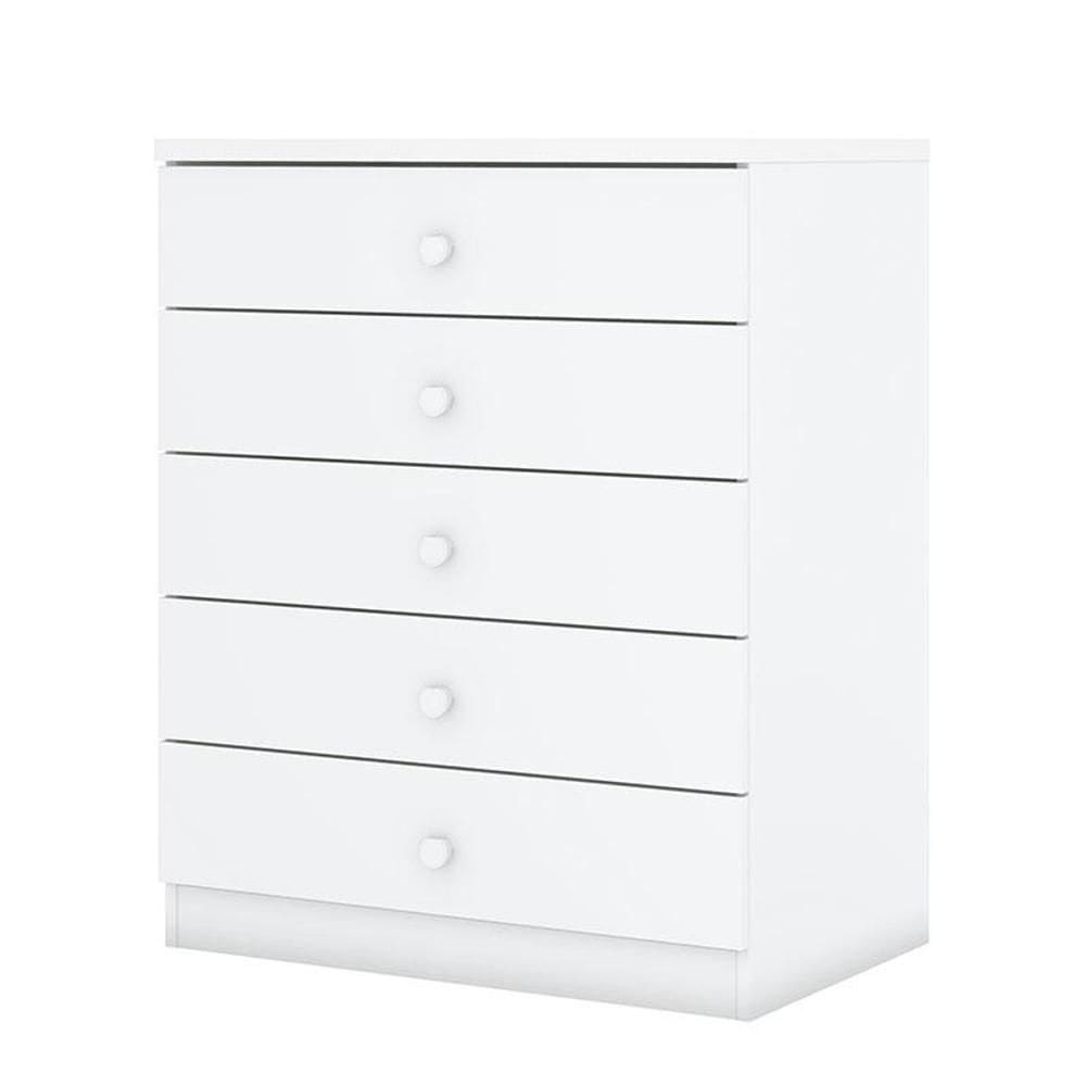 Cômoda Infantil Pique-Esconde Branco – Henn