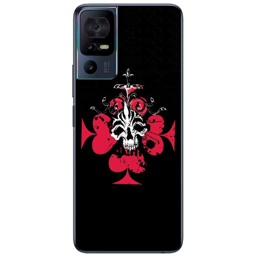 Capa Adesivo Skin008 Verso Para TCL 40 SE 2023 (T610E)