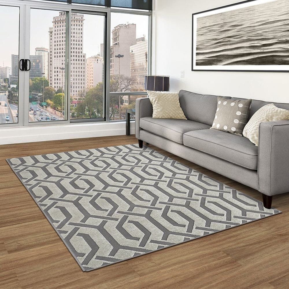 Tapete Chevron 150x250cm Tapetes São Carlos Minerio
