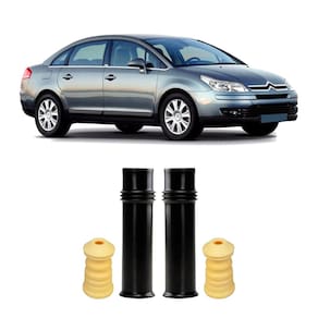 Kit batente guarda pó traseiro c4 pallas 2010 2011 2012 2013