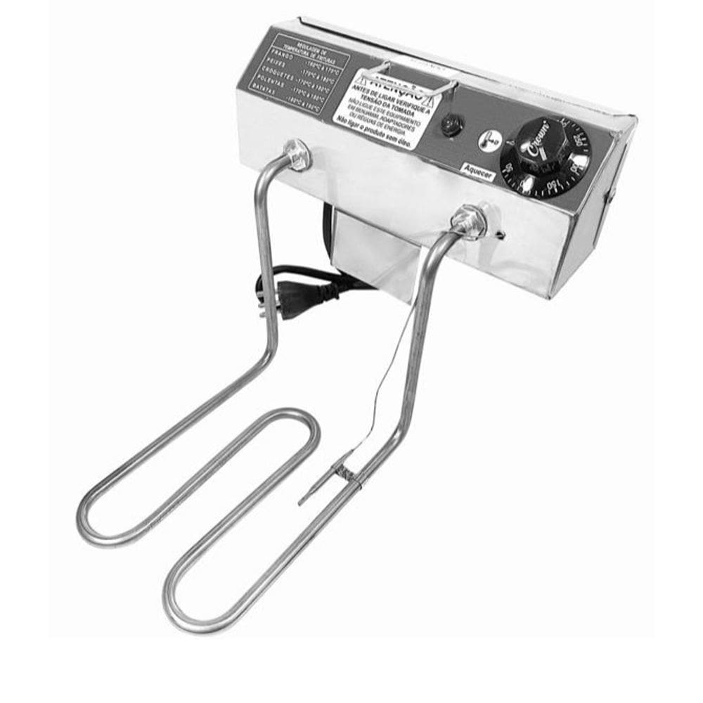 Cabeçote Elétrico Completo para Fritadeira Industrial de 7 L 110V