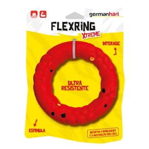 Brinquedo FlexRing Xtreme Germanhart Mordedor Aultraring ExtraForte Para Cães