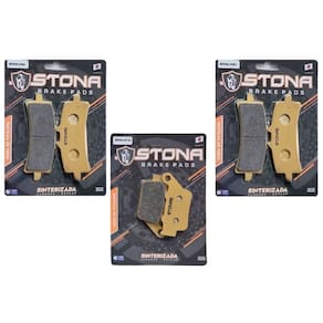 Kit Pastilha Freio Stona D/T Tiger 1200 GT Pro 2022-