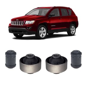 Kit 4 buchas pequena grande leque dianteiro compass 2011-15