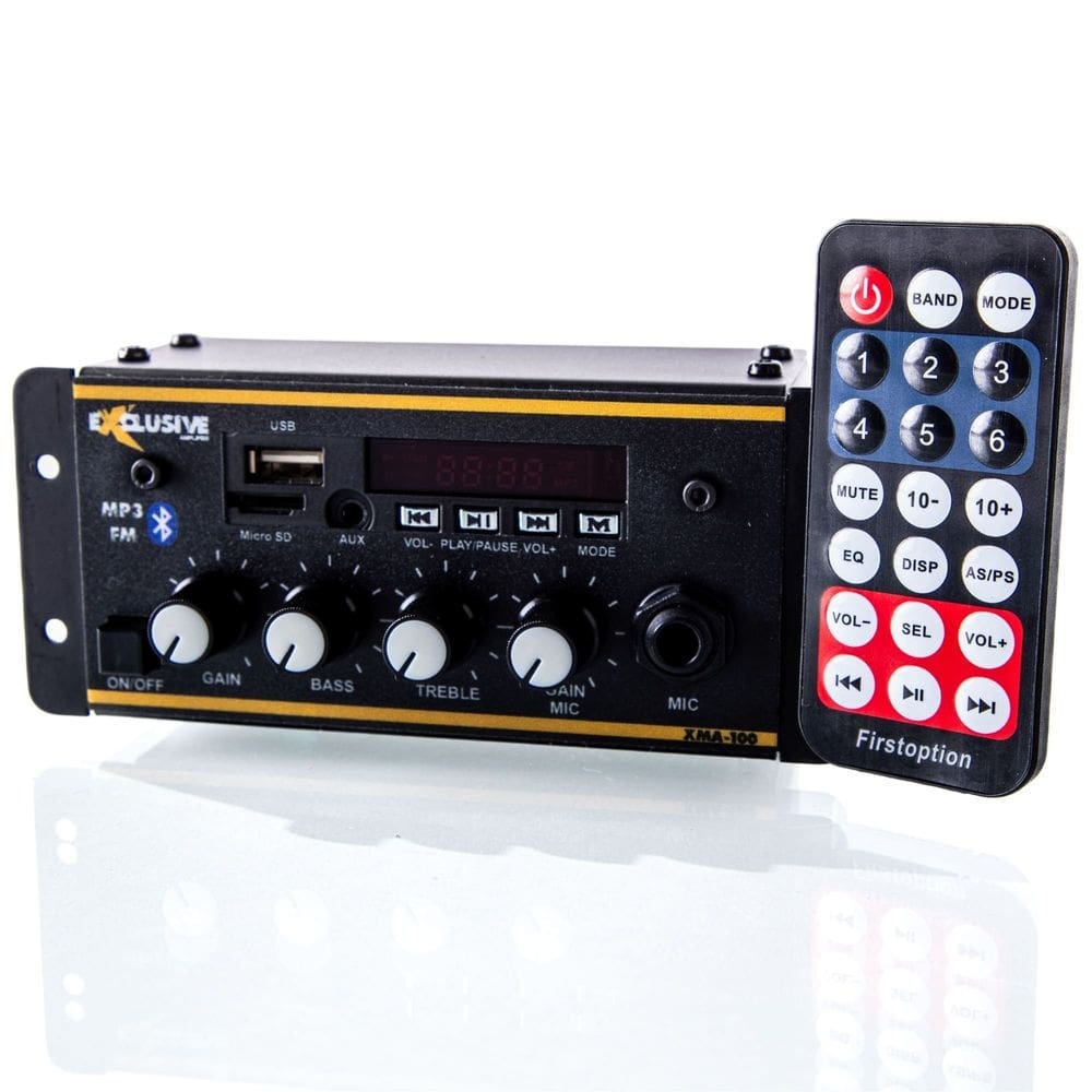 Mixer Exclusive XMA 100 Bluetooth USB Mic P10 12E24V EQ