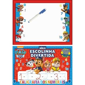 Patrulha canina série escolinha divertida números