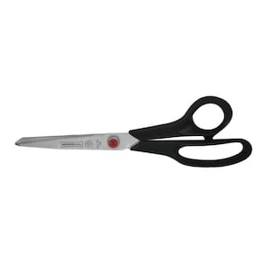 Tesoura inox cabo plástico costura p.vermelho-mundial 662/07