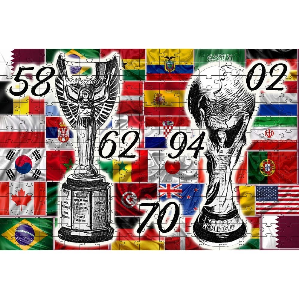 Quebra-cabeça taça  2022 300 peças