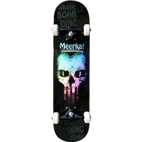 Skate iniciante street meerkat skull  truck de pp
