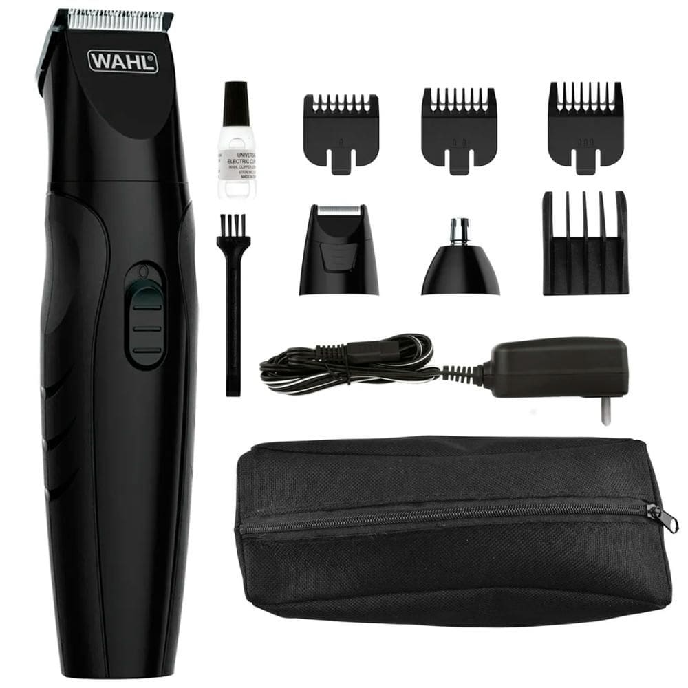 Aparador de Pelos Wahl Trim Total Multigroomer 3 em 1 Recarregável Bivolt