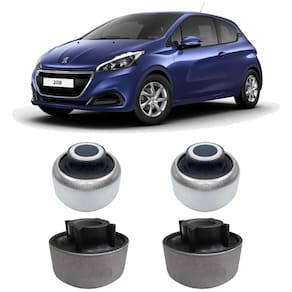 Kit borracha leque dianteiro peugeot 208 2018 2019 2020