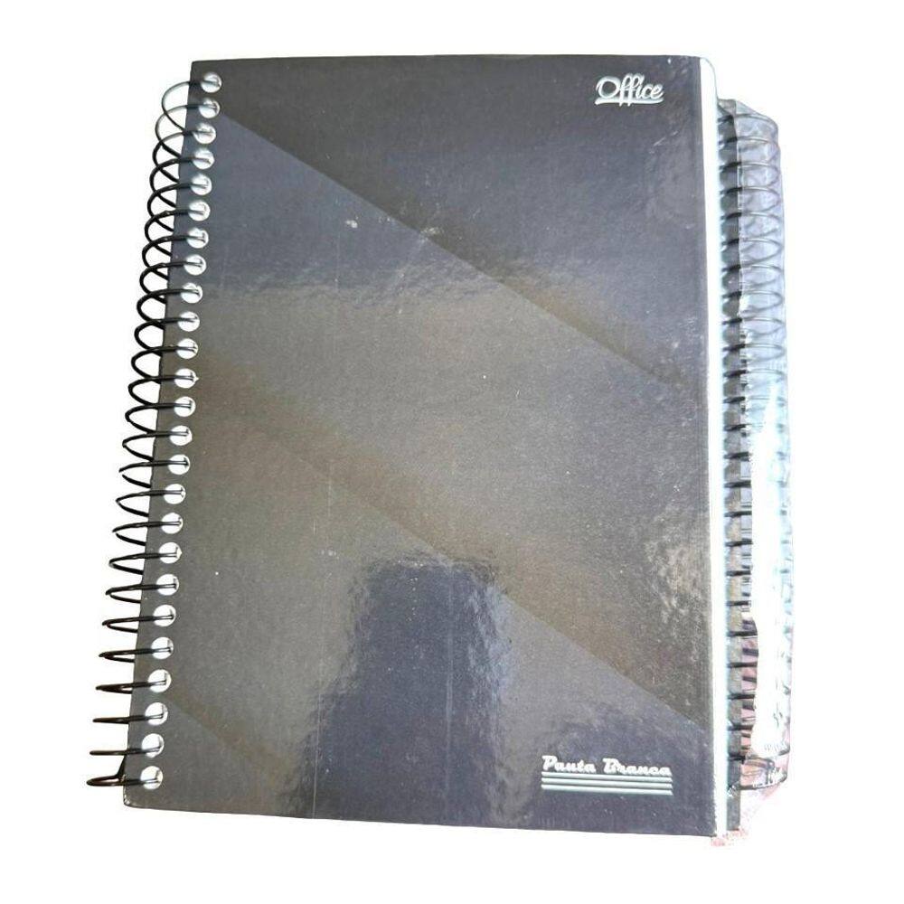 Kit 5un caderno escolar 1/4 capa dura com 200 folhas
