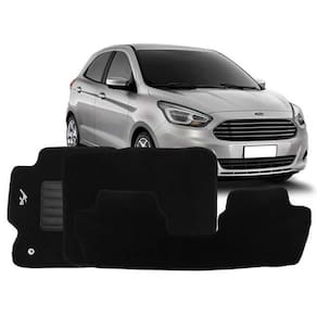 Tapete automotivo carpete com a base em pvc ford ka 2008