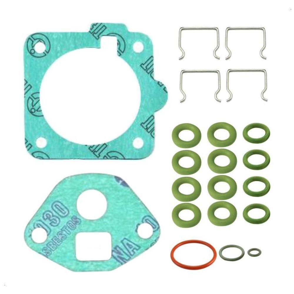 Kit junta tbi anel bico reparo corsa celta 1.0 1.6 8v mpfi
