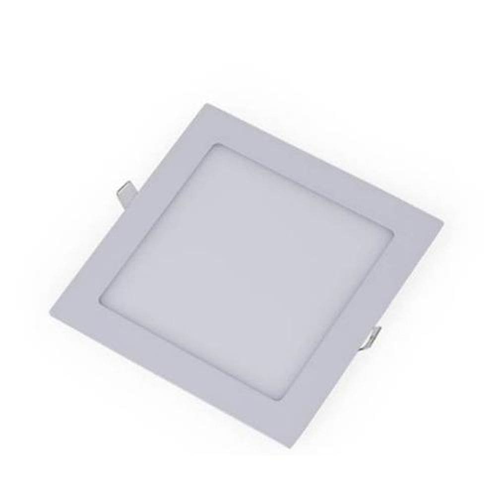 Plafon Downlight 18W Embutir Quadrado 6500K