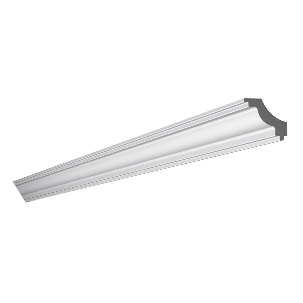 Moldura de Teto Rodateto de Poliestireno M8 Metro Linear - caixa com 2 m - Branco