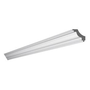 Moldura de Teto Rodateto de Poliestireno M8 Metro Linear - caixa com 2 m - Branco
