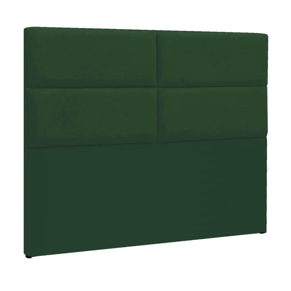 Cabeceira Queen Berlim P04 160 Cm Suede Verde