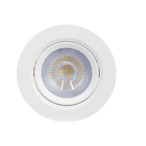 Kit 10 Spot Led Cob 5W Dicróica Direcionável Redondo Embutir