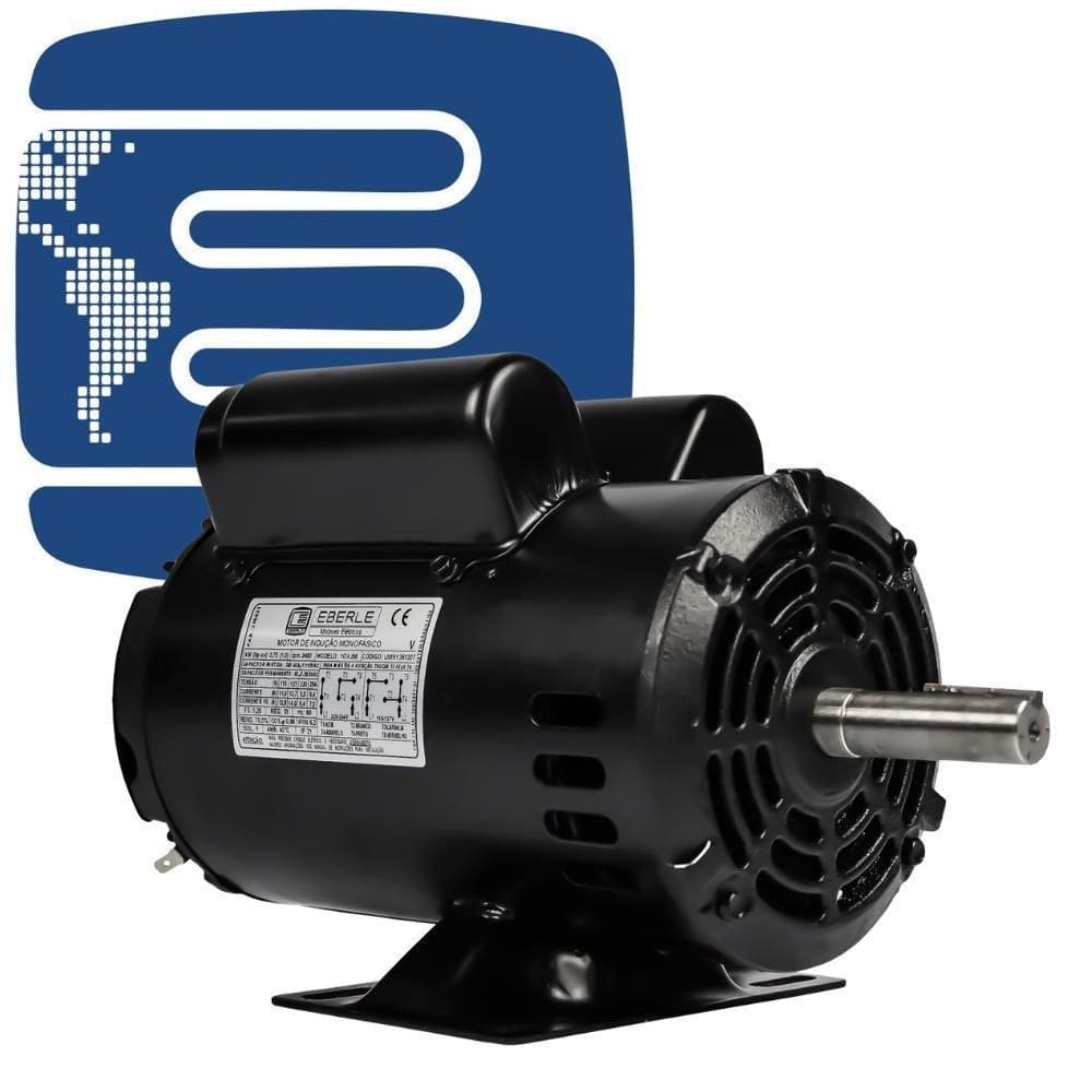 Motor elétrico mono eberle 3cv para fatiadora de alimentos