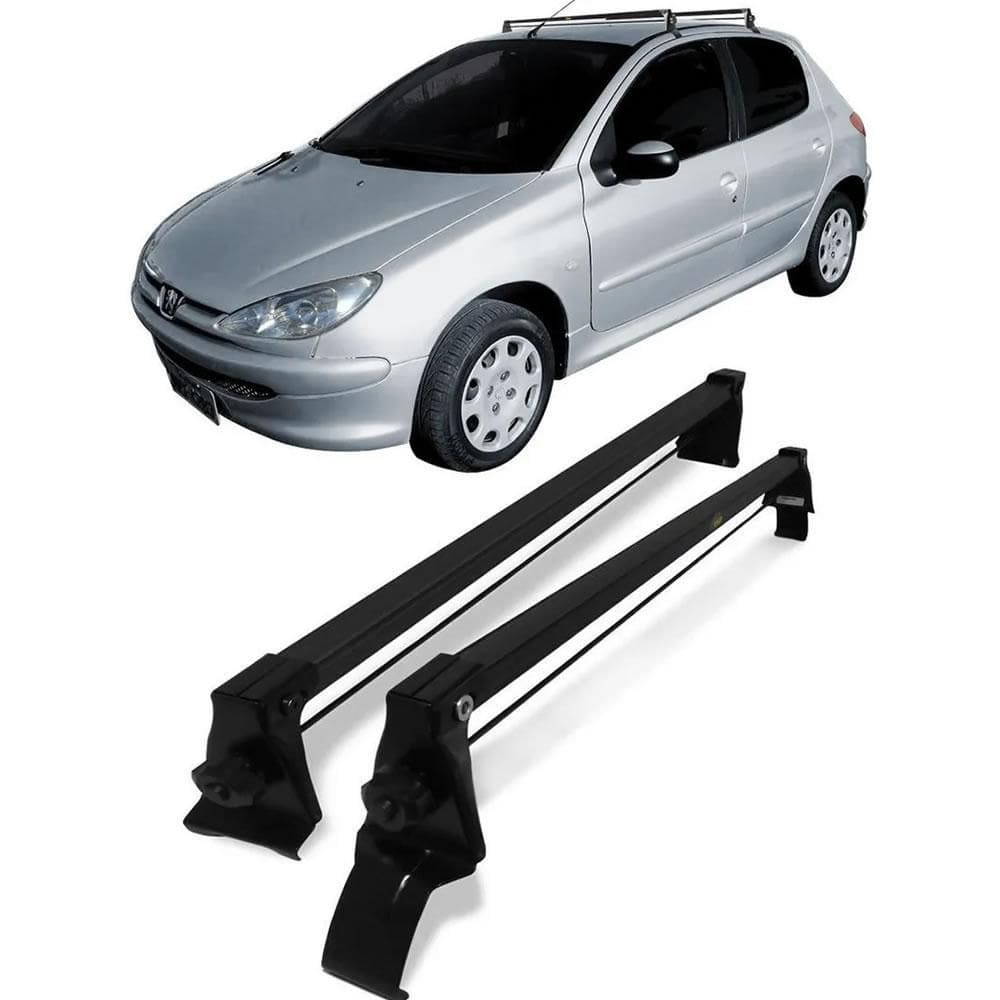 Rack teto vhip peugeot 206 207 4 pts 1999 a 2015 + cheirinho