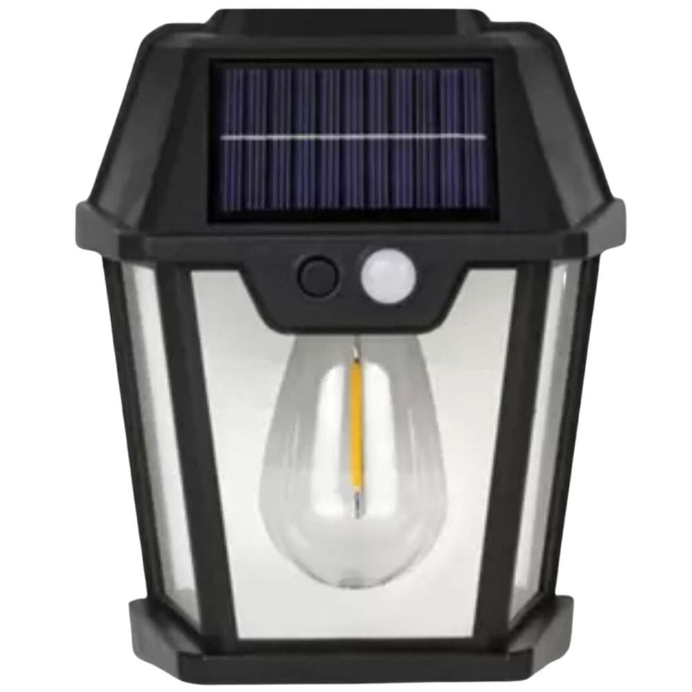 Liminária Parede Solar Ar Livre à Prova d`água Sensor Lampada 3 Modos
