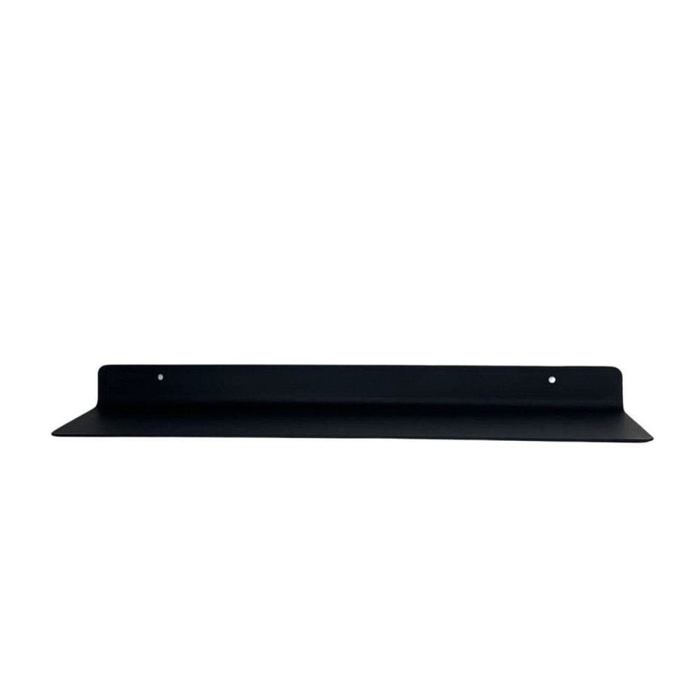 Prateleira Modelo Slim 50 cm em Aço Preto Fosco