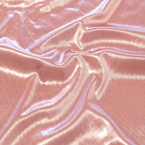 Tecido lame com brilho metalizado 2 metros x 1,50m rosa bebê