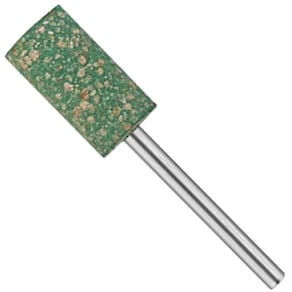 Ponta Montada Cilíndrica 10Mm Borracha Gergelim Haste 3Mm